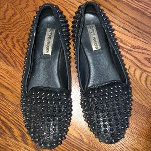 One of a kind Steve Madden spiked flats